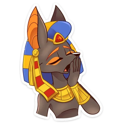 Anubis the god - Sticker 19