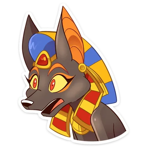 Anubis the god - Sticker 17