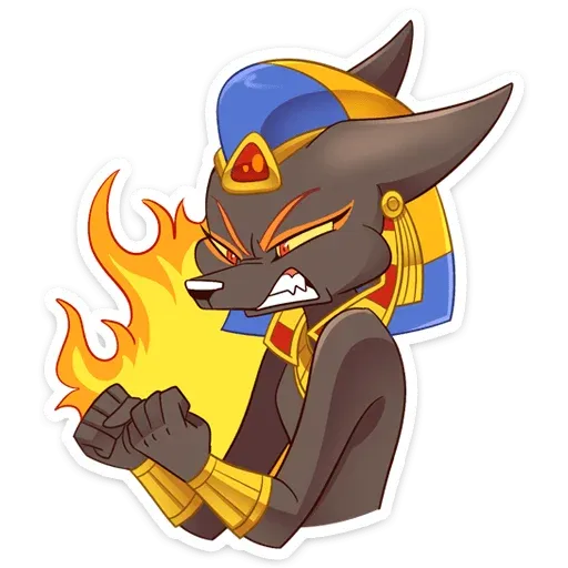Anubis the god - Sticker 14