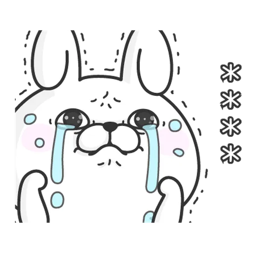YOSISTAMP-兔兔100%隨你填 - Sticker 28