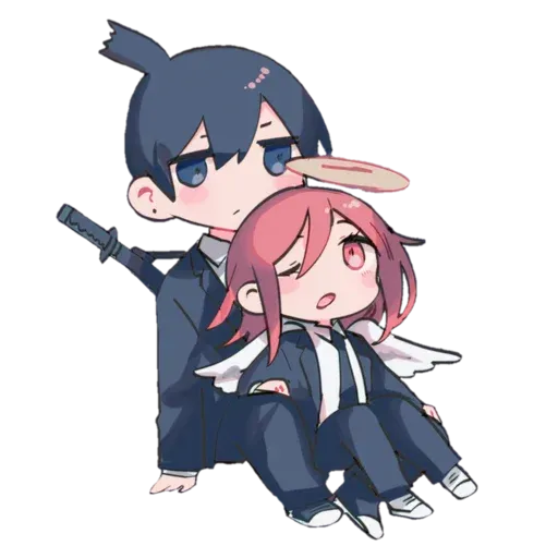 Chainsaw man chibi - Sticker 29