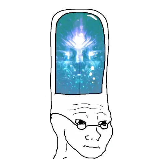 Expanding Brainlet - Sticker 10