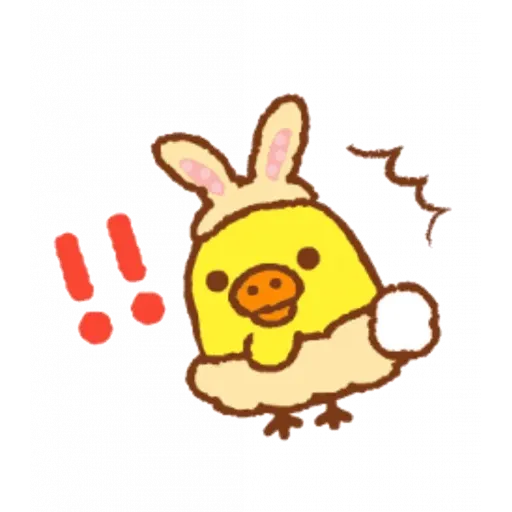 Rilakkuma Bunny - Sticker 15
