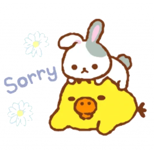 Rilakkuma Bunny - Sticker 22