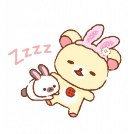 Rilakkuma Bunny - Sticker 17
