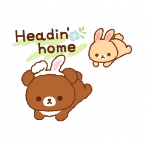 Rilakkuma Bunny - Sticker 11