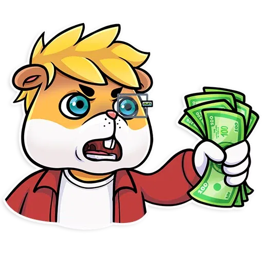 Crypto Hamster - Sticker 15