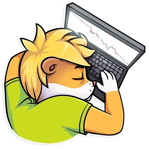 Crypto Hamster - Sticker 24