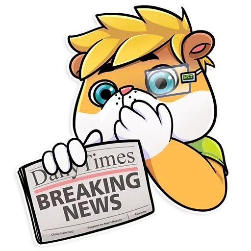 Crypto Hamster - Sticker 10
