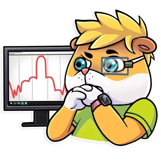 Crypto Hamster - Sticker 18
