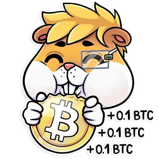 Crypto Hamster - Sticker 12