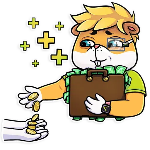 Crypto Hamster - Sticker 22