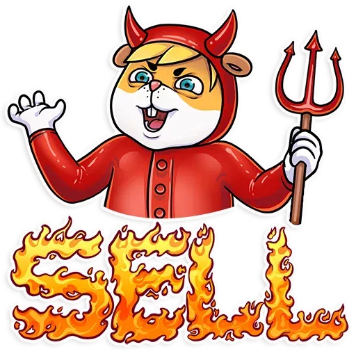 Crypto Hamster - Sticker 21