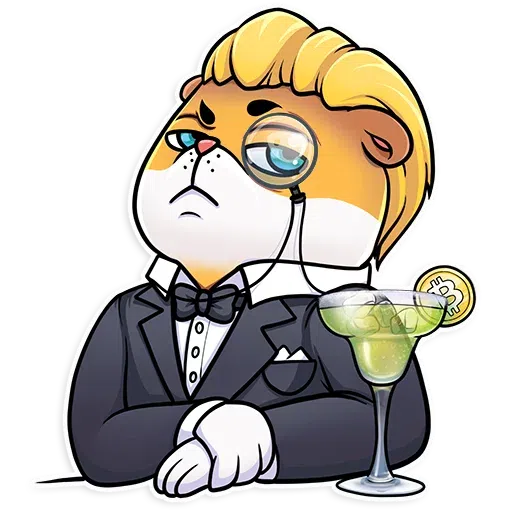Crypto Hamster - Sticker 13