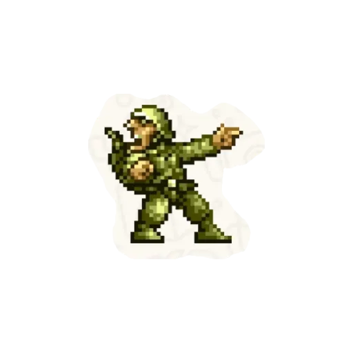 metal slug - Sticker 10