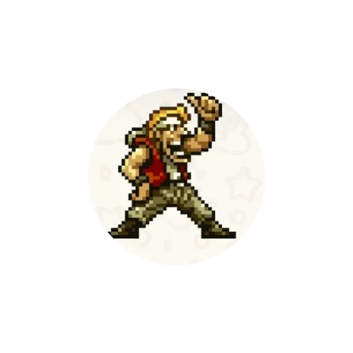 metal slug - Sticker