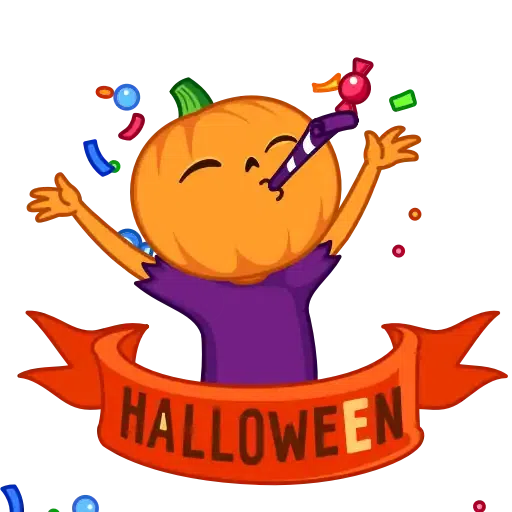 Pumpkin Man - Sticker 14