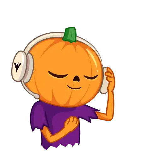 Pumpkin Man - Sticker 12