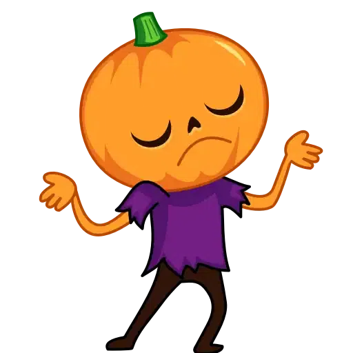 Pumpkin Man - Sticker 13