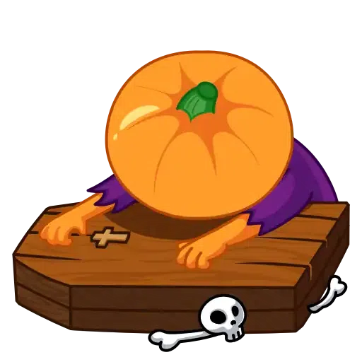 Pumpkin Man - Sticker 9
