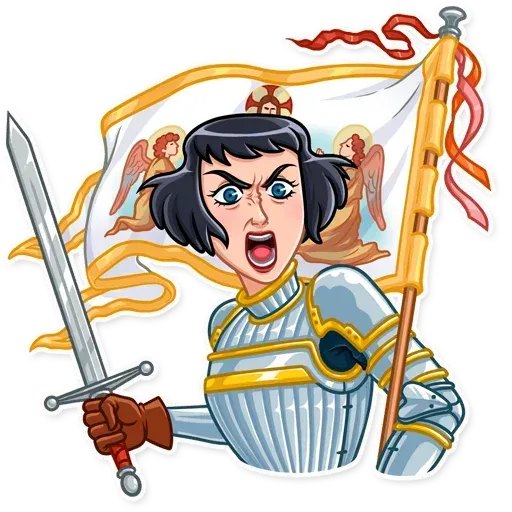 Joan of Arc - Sticker 21