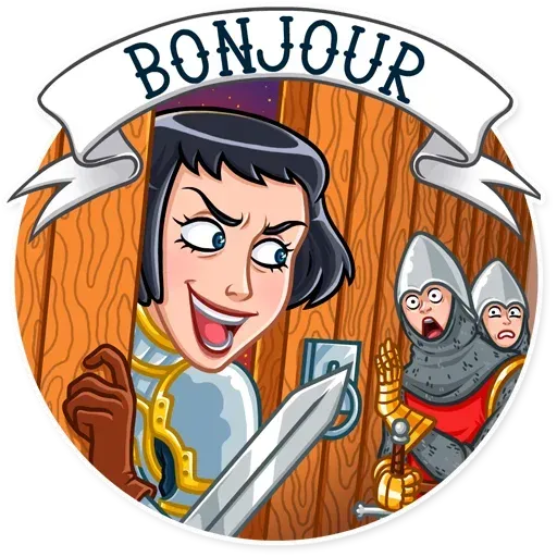 Joan of Arc - Sticker 12