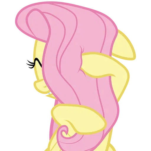 Fluttershy Pony - Sticker 16