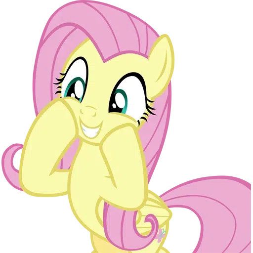 Fluttershy Pony - Sticker 26