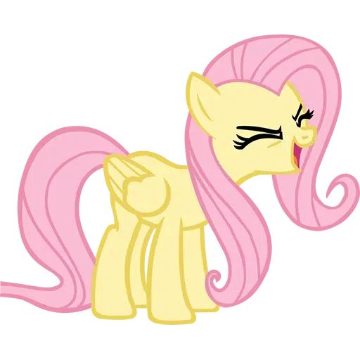 Fluttershy Pony - Sticker 23