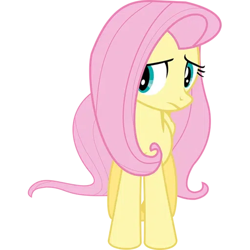 Fluttershy Pony - Sticker 14