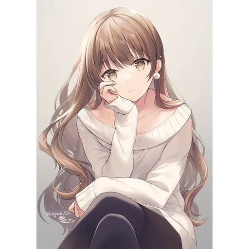 動漫少女 - Sticker 14
