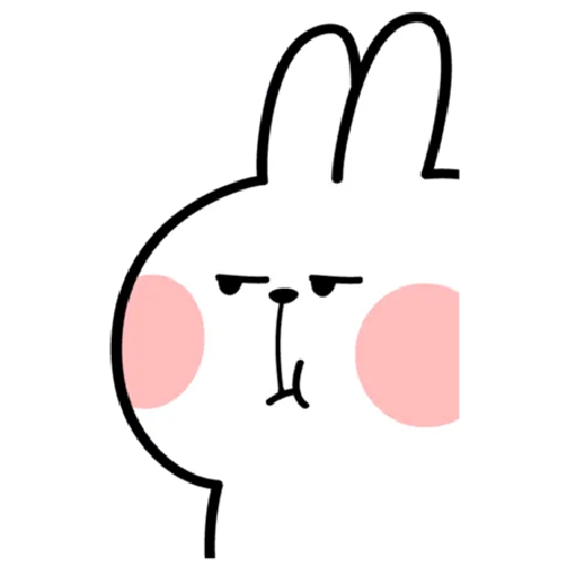 Spoiled Rabbit Close-Up 2 - Sticker 16