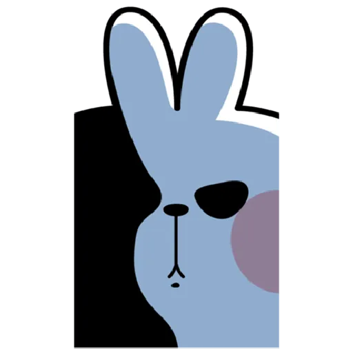 Spoiled Rabbit Close-Up 2 - Sticker 18