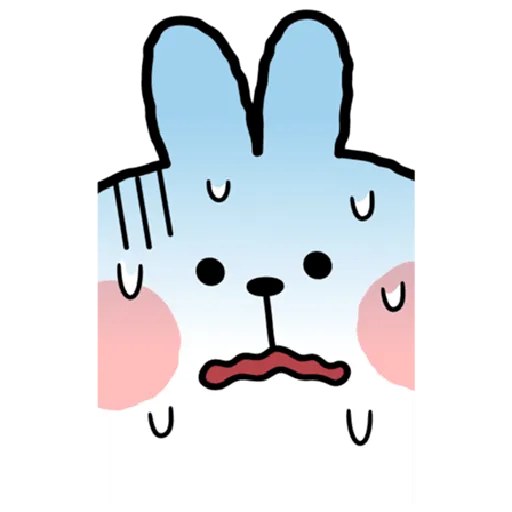 Spoiled Rabbit Close-Up 2 - Sticker 19