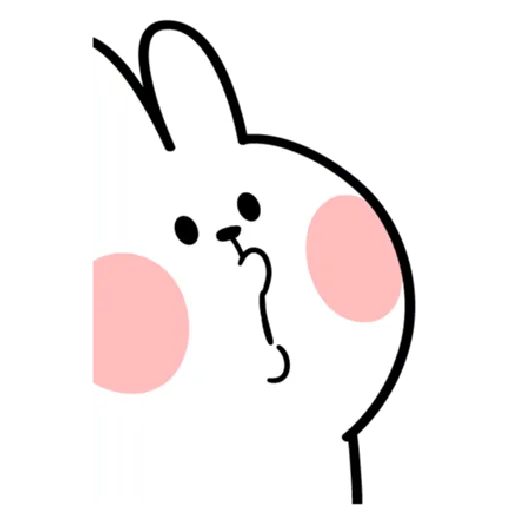 Spoiled Rabbit Close-Up 2 - Sticker 11