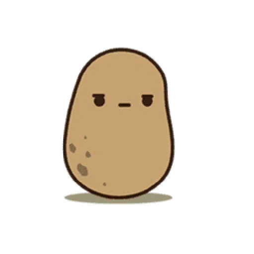 Kawaii Potato 2 - Sticker 15