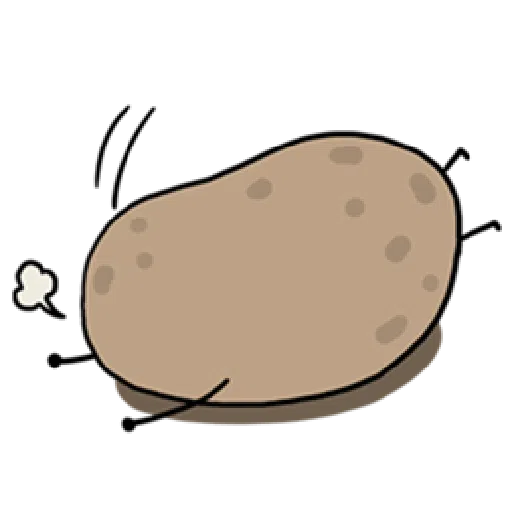 Kawaii Potato 2 - Sticker 24