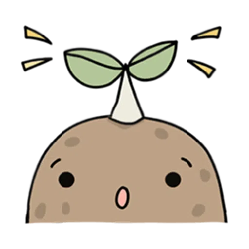 Kawaii Potato 2 - Sticker 21