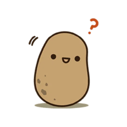 Kawaii Potato 2 - Sticker 13