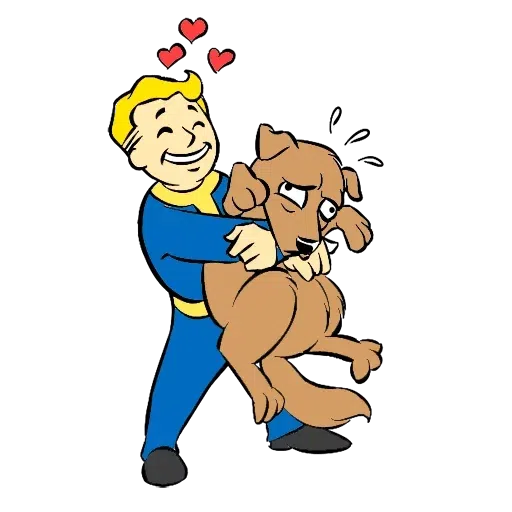 Fallout Vault Boy - Sticker 24