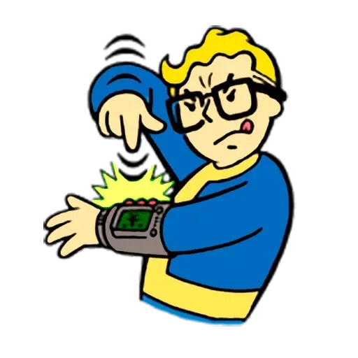 Fallout Vault Boy - Sticker 15