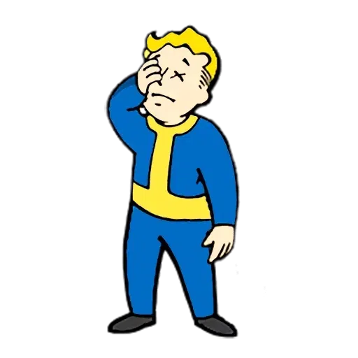Fallout Vault Boy - Sticker 25
