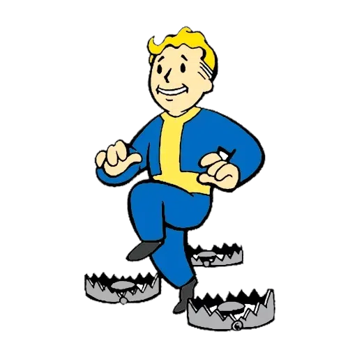 Fallout Vault Boy - Sticker 18
