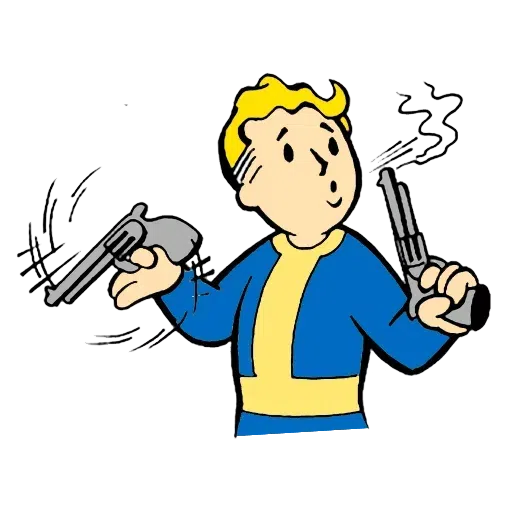 Fallout Vault Boy - Sticker 27