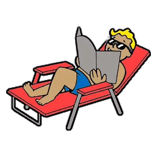 Fallout Vault Boy - Sticker 30