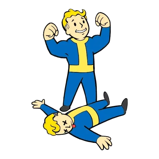 Fallout Vault Boy - Sticker 10
