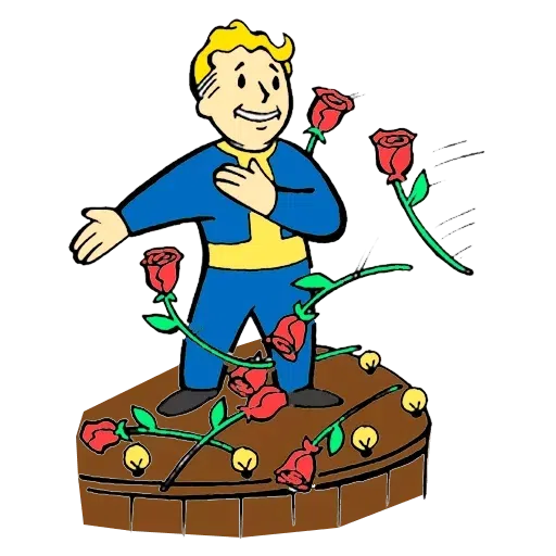 Fallout Vault Boy - Sticker 13