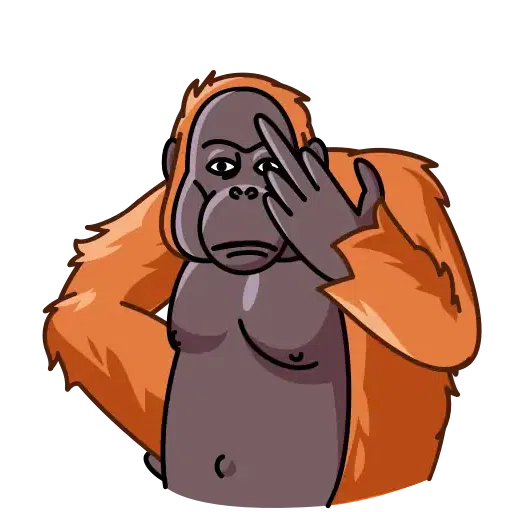 Orangoutang - Sticker 9