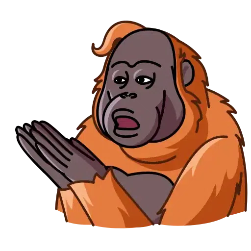 Orangoutang - Sticker 16