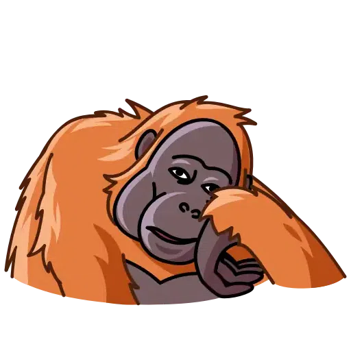 Orangoutang - Sticker 13